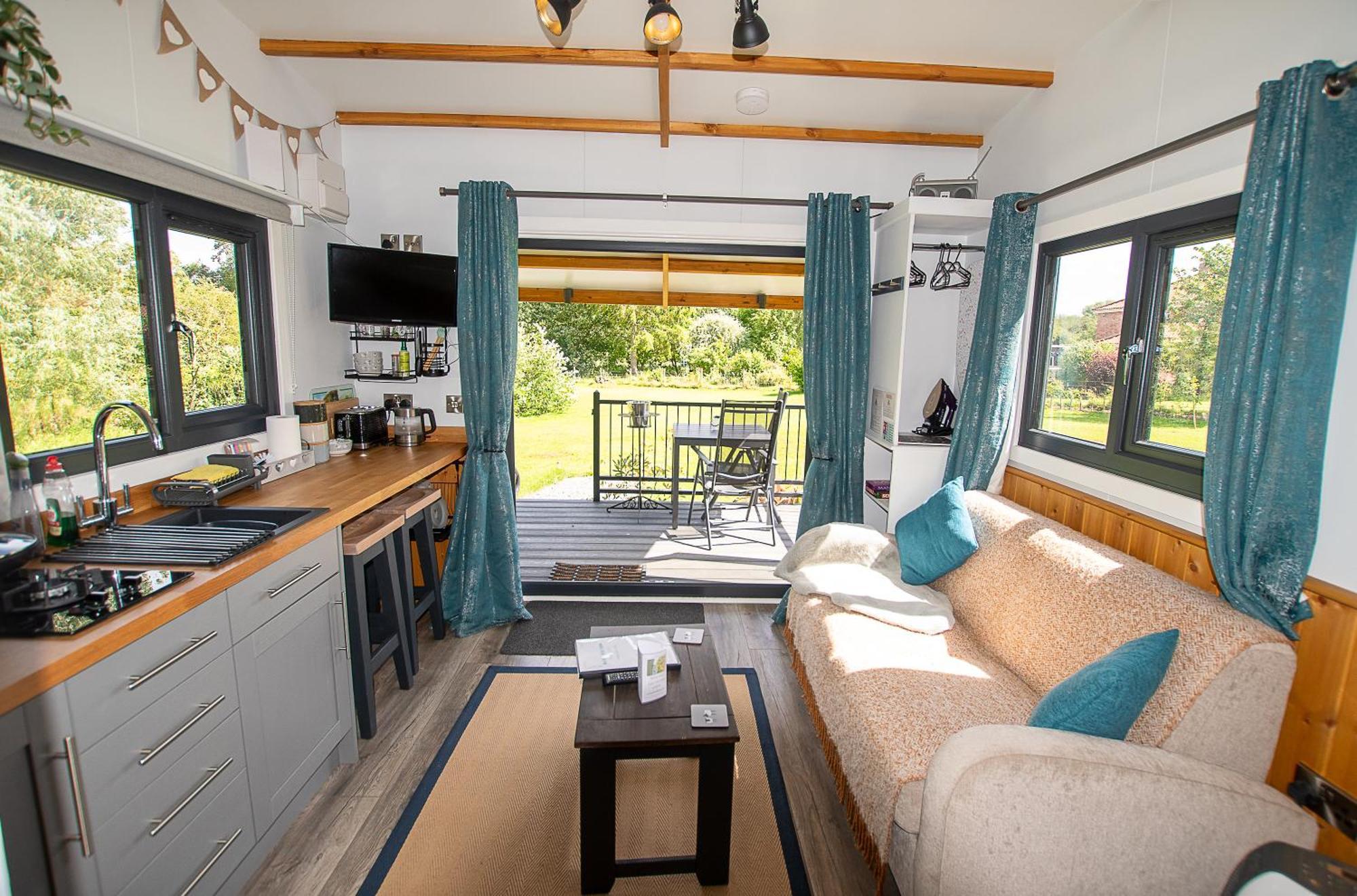 Peppercorn Pod At Beck House Glamping Hotell Salmonby Eksteriør bilde
