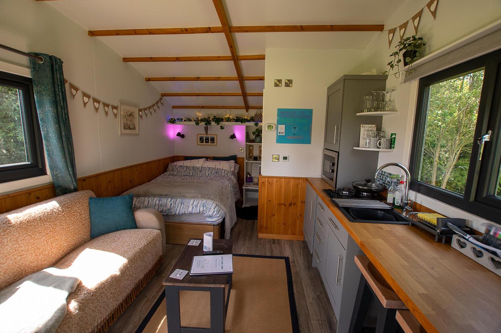 Peppercorn Pod At Beck House Glamping Hotell Salmonby Eksteriør bilde